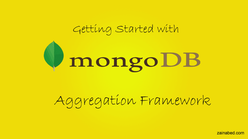 Mongodb Tutorials Aggregation Framework