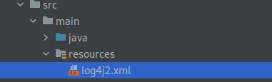 log4j source resource